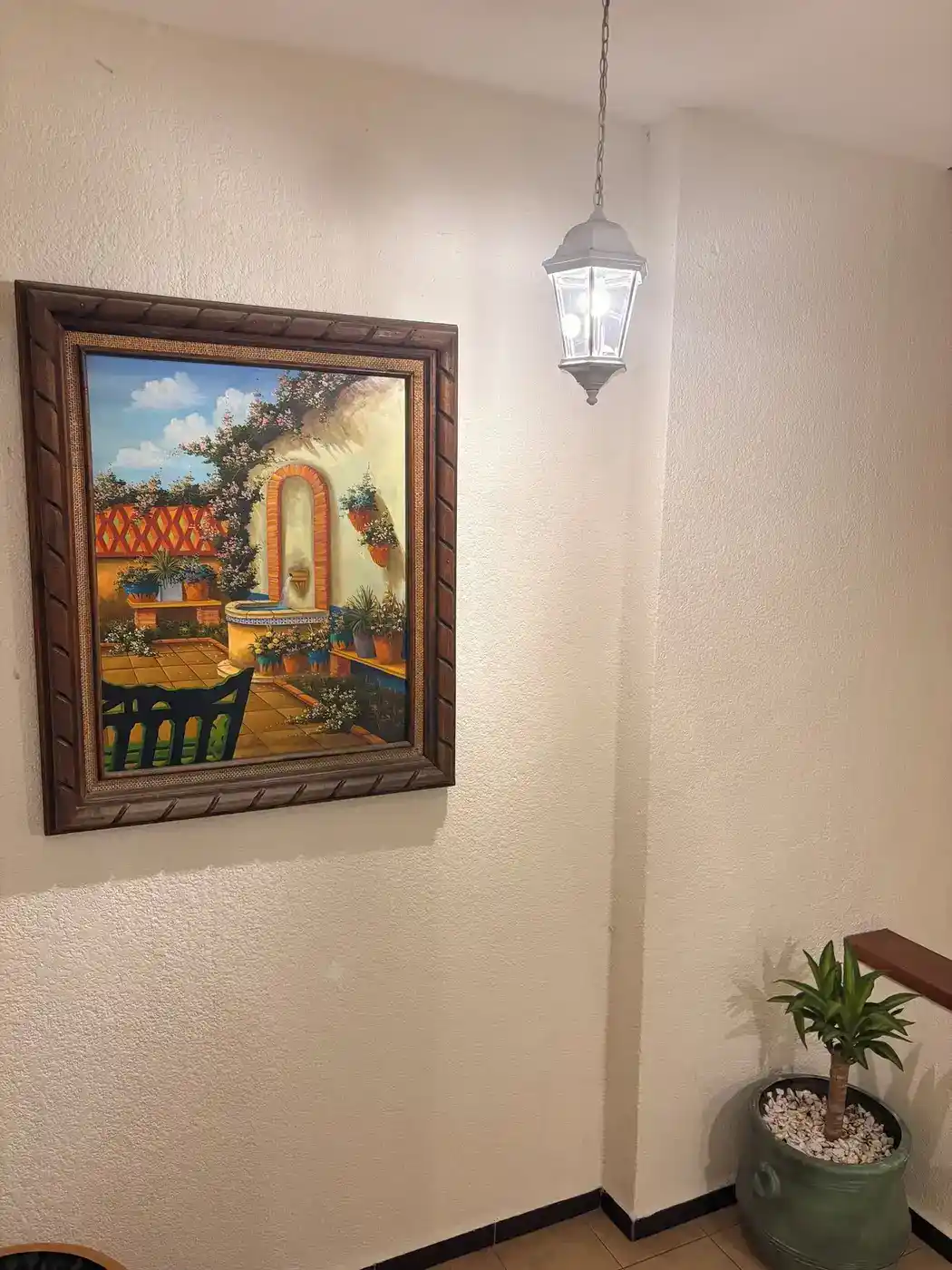 Interior detail at Hotel Tampico